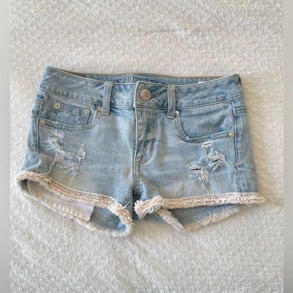 American Eagle Denim Shortie - Picture 1 of 6